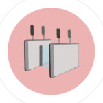 turnstile camera for temperature testing. detect a high fever or normal body temperature